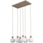 Závěsná lampa BALLO 11052 6x10W/E14 IP20 od TK Lighting