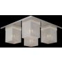 Stropní lampa Helios MX102916-4A 4x25W/G9 IP20 od Italux