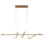 Závěsná lampa Bastelo PND-24154-GD 3000K/4000K/6000K 1x40W/LED 3400lm IP20 od Italux