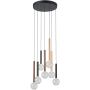 Závěsná lampa Alinos PND-24019-7A-BK 3000K 7x28W/LED 2205lm IP20 od Italux