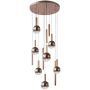 Závěsná lampa Camino PND-24038-12A-COPP 3000K 12x60W/LED 2469lm IP20 od Italux