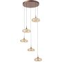 Závěsná lampa Tenele PND-24028-5A-COPP 3000K 5x35W/LED 1514lm IP20 od Italux
