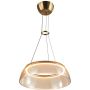 Závěsná lampa Torpe PND-24030-1-GD 3000K 1x19W/LED 1097lm IP20 od Italux