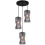 Závěsná lampa Altera PND-3219-3A-BK-SG 3x40W/E27 IP20 od Italux