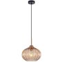 Závěsná lampa Pansol PND-2940-1S-BRO-AMB 1x40W/E27 IP20 od Italux