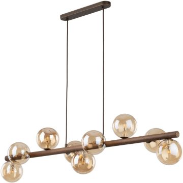 Závěsná lampa ESTERA WOOD 11097 9x8W/G9 IP20 od TK Lighting
