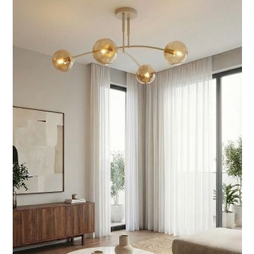 Stropní lampa PREGOS 1686/4 4x10W/E14 IP20 od Emibig