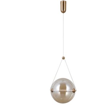 Závěsná lampa Rastia PND-34361-L-HBR-AMB 3000K 1x12W/LED 1095lm IP20 od Italux