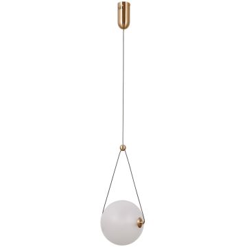 Závěsná lampa Rastia PND-34361-M-HBR-OPAL 3000K 1x9W/LED 975lm IP20 od Italux