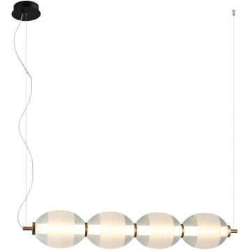Závěsná lampa Rinot PND-45372-4-WH-CL 3000K 1x29W/LED 1600lm IP20 od Italux