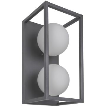 Nástěnná lampa Daisy MB-BR4367-W2 GR 2x4W/G9 IP20 od Italux