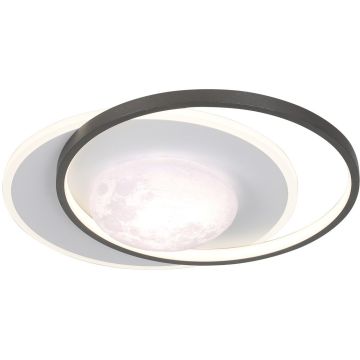 Stropní lampa Desulo PLF-02727-M-BK 3000K/4000K/6000K 1x40W/LED 5300lm IP20 od Italux