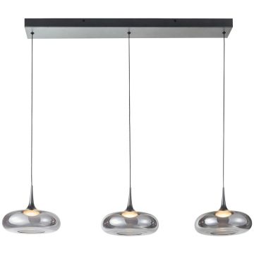 Závěsná lampa Tenele PND-24028-3B-SILV 3000K 3x21W/LED 1300lm IP20 od Italux