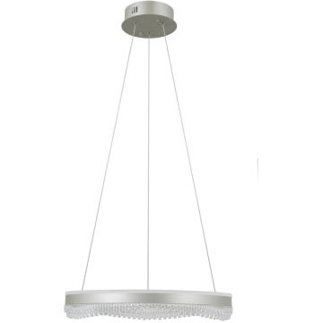 Závěsná lampa Morte PND-34535-M-SILV 1x40W/LED IP20 od Italux