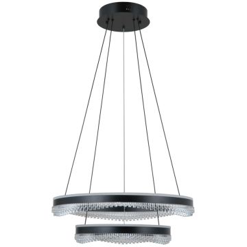 Závěsná lampa Morte PND-34535-2L-BK 3000K/4000K/6000K 2x70W/LED 4900lm IP20 od Italux