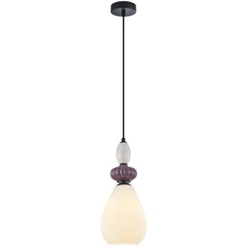 Závěsná lampa Domali PND-36816-1C-BK-WH 1x40W/E27 IP20 od Italux