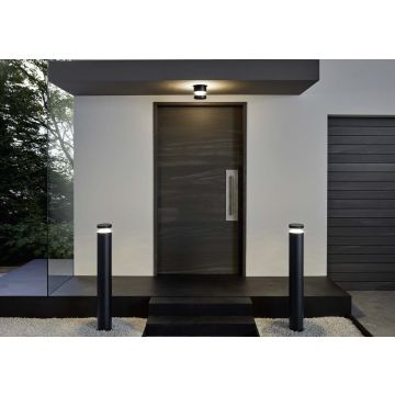 Sloupkové venkovní svítidlo MELZO 97304 1x11W/LED 950LM IP44 od Eglo