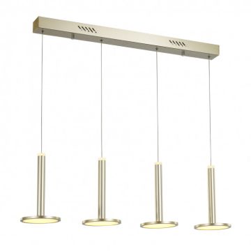 Závěsné svítidlo OLIVER MD17033012-4B GOLD 1x60W/LED 2690LM od Italux