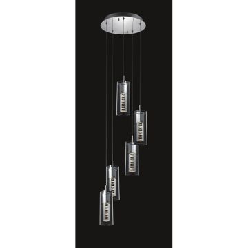 Závěsné svítidlo VERIZON MD109003-5B 5x35W/GU4/MR11 od Italux