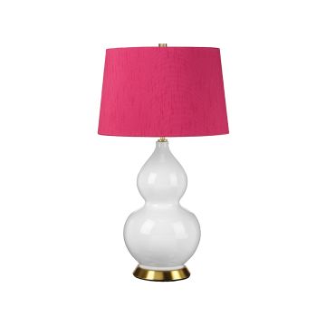 Stolní lampa Isla ISLA-AB-TL-CRANBERRY 1x60 W/E27 od Elstead Lighting