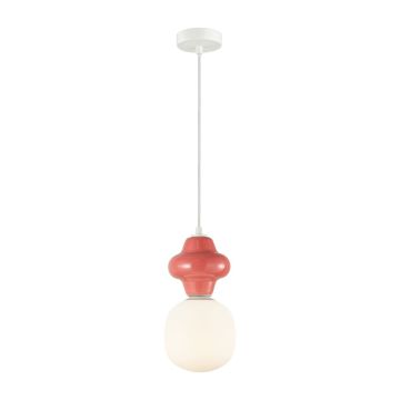 Závěsná lampa Latera PND-94331-1S-RED 1x40W/E14 IP20 od Italux