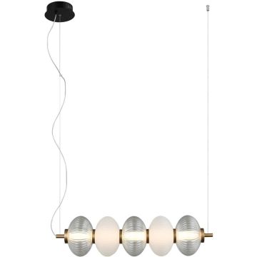 Závěsná lampa Testa PND-84938-4-BK 3000K 1x19W/LED 1200lm IP20 od Italux
