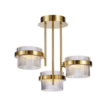Stropní lampa Tiara PND-77362-3-24W-GD 3000K 3x24W/LED 2603lm IP20 od Italux