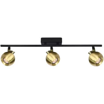 Bodové světlo Lafin SPL-45379-3-BK-BRSS 3x10W/GU10 IP20 od Italux