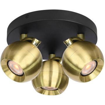 Bodové světlo Lafin SPL-45379-3R-BK-GD 3x10W/GU10 IP20 od Italux
