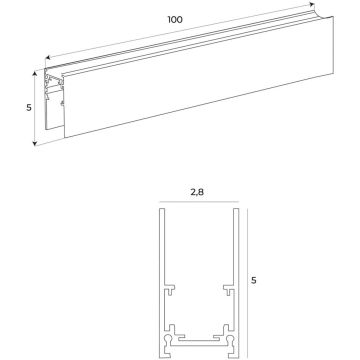 Koleje MAX NT0002 ip20 od Maxlight