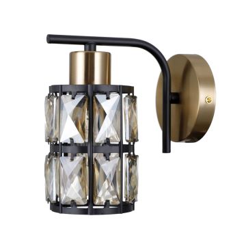 Nástěnná lampa Menfi WL-44236-1-BK-GD 1x40W/E27 IP20 od Italux
