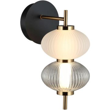 Nástěnná lampa Testa WL-84938-2-BK 3000K 1x8W/LED 480lm IP20 od Italux